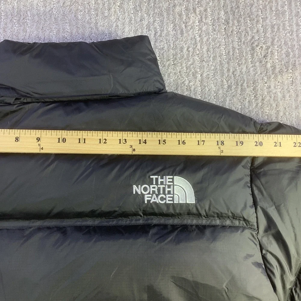 The North Face 1996 Retro Nuptse Jacket Mens Black 700 Down Puffer Size M NWT